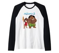 Disney Moana 2 Maui & Moana Oceania Duo Raglan Baseball Tee