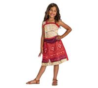 Disney Moana 2 Moana Fancy Dress for Kids, Officially Licensed Moana Costume, Intricate Printed Details, Inspired by Moana 2 Movie, Easy and Comfortable to Wear, for Ages 4-6 years