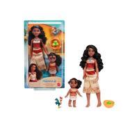 Moana 2 Moana & Simea Sister Set With 2 Fashion Dolls & 3 Accessories