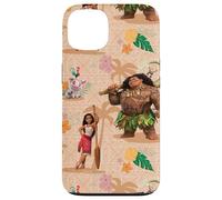 Disney Moana 2 Moana Maui Kotu Heihei and Pua Pattern Case for iPhone 13