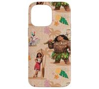 Disney Moana 2 Moana Maui Kotu Heihei and Pua Pattern Case for iPhone 14 Pro Max
