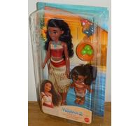 Moana 2 Moana & Simea Sister Set With 2 Fashion Dolls & 3 Accessories