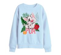 Disney Moana 2 Pua Island Kids Sweatshirt, Light Blue, 12-13