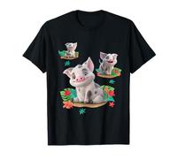 Disney Moana 2 Pua the Pig Cute Character Poses T-Shirt