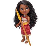 Disney Moana 2 Singing Moana 14" / 35cm Feature Doll with Oar, Official by Jakks Pacific, Includes Magical Light Up Oar, Sings Beyond, Light Up Features, 11 Storytelling Phrases, For Girls 3+