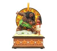 Disney Moana and Maui Singing Living Magic Sketchbook Ornament