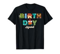 Disney Moana Big Letters "Birthday Squad" Birthday Party T-Shirt