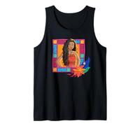Disney Moana Colorful Island Frame Moana Torso Portrait Tank Top