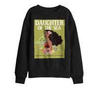 Disney Moana Daughter Of The Sea Kids Sweatshirt, Black, 7-8