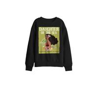 Disney Moana Daughter Of The Sea Kids Sweatshirt, Black | Size: 7-8 Years Disney Black 7-8 Years