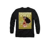 Disney Moana Daughter of the Sea Long Sleeve T-Shirt, Black | Size: Small Disney Black S