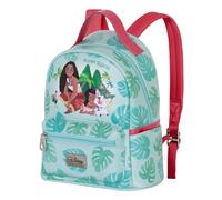 Disney Moana Family-Small Heady Backpack, Blue, 22 x 25 cm, Capacity 8 L