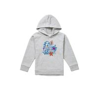 Disney Moana Free As The Ocean Youth Kids Pull-Over Hoodie, Athletic Heather in Grey | Size: 7-8 Years Disney Grey 7-8 Years