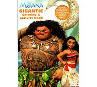 Disney - Moana - Gigantic Coloring & Activity Book - 200 Pages