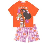 Disney Moana Girls Pyjamas, Ocean Dreams Girls Pjs, Short Sleeve Cotton Pyjamas, 4-5 Years Multicoloured