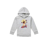 Disney Moana Heart Sunset Youth Kids Pull-Over Hoodie, Athletic Heather in Grey | Size: 5-6 Years Disney Grey 5-6 Years