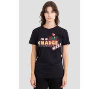 Moana Women's Charge Ladies T Shirt, Black, XXL