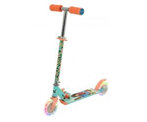 DISNEY MOANA Inline Scooter Folding Light Up Wheels Age 5+ Kids Child Princess
