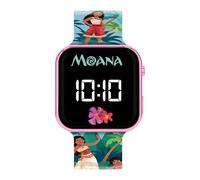 Disney Moana LED Display Watch with Silicone Character Strap for Kids