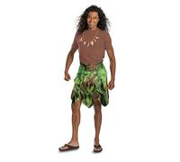 Disney Moana Maui Adult Costume Kit, Officially Licensed Halloween Costume Outfit Accessories