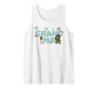 Disney Moana & Maui Grandma Vacation Matching Family Trip Tank Top