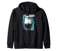 Disney Moana Maui Half Shark Zip Hoodie