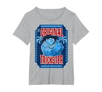 Disney Moana Maui Original Trickster T-Shirt, Women's Plus, Heather Grey, 2X