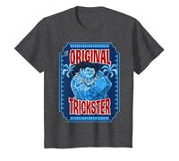 Disney Moana Maui Original Trickster T-Shirt, Youth, Dark Heather Grey, 4T