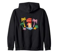Disney Moana Numbers "1" First 1st Birthday Party Gift Zip Hoodie