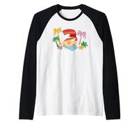 Disney Moana Numbers "2" Second 2nd Birthday Party Gift Raglan Baseball Tee