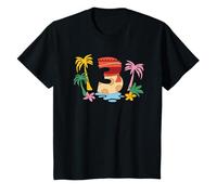 Disney Moana Numbers "3" Third 3rd Birthday Party Gift T-Shirt