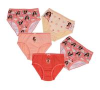 Disney Moana, Pack of 5 Briefs for Girls, 3-4 Years: 104cm, Multicolor