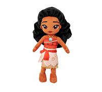 Disney Store Official Princess Plush Doll (Moana) Medium 14 Inches Princess Dolls with Embroidered Features Plush Toys Princess Toys for Girls