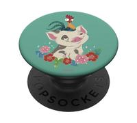 Disney Moana Pua & Hei Hei Floral PopSockets Swappable PopGrip