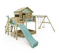 Disney Moana Quest Wickey Playground - Climbing Structure, Climbing Tower, Garden Games for Kids, Wooden Outdoor Playground with Sandbox