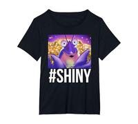 Disney Moana #Shiny Tamatoa Portrait T-Shirt, Women's Plus, Black, 2X