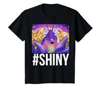 Disney Moana #Shiny Tomatoa Portrait T-Shirt, Youth, Black, Medium