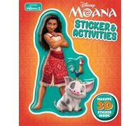 Disney Moana: Sticker & Activities (Activity book containing games, puzzles, and a MASSIVE 3D sticker!)
