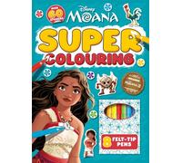Disney Moana: Super Colouring (Activity kit for kids including 8 felt-tip pens)