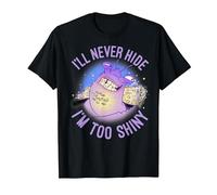 Disney Moana Tamatoa I'll Never Hide I'm Too Shiny Portrait T-Shirt, Men, Black, Medium