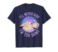 Disney Moana Tamatoa I'll Never Hide I'm Too Shiny Portrait T-Shirt, Men, Navy Blue, XX-Large