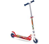 Disney 18 100 Mondo Toys-Patinette Pour Enfant 3-Guidon Réglable-2 Roues-18100 Cars The Movie Aluminium Skate for Children, Multicolored, One Size