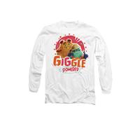 Disney Monsters At Work Giggle Powered With Val & Cutter Long Sleeve T-Shirt, White | Size: Small Disney White S