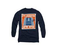 Monsters At Work It's Laughter We're After Long Sleeve T-Shirt, Navy Disney Navy M