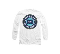 Disney Monsters At Work MIFT Employee Of The Month Long Sleeve T-Shirt, White | Size: 2XL Disney White 2XL