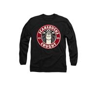 Disney Monsters At Work Scarebucks Coughy Long Sleeve T-Shirt, Black Black