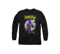 Monsters At Work Tylor, Comedian In Training Long Sleeve T-Shirt, Black Disney Black M