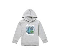 Disney Monsters In Training Youth Kids Pull-Over Hoodie, Athletic Heather in Grey | Size: 5-6 Years Disney Grey 5-6 Years
