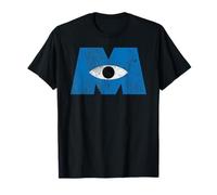 Disney Monsters Inc. Eye Logo Graphic Tee T-Shirt