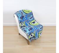 Disney Monsters University Fleece Blanket | Size: 120 cm x 150 cm Disney Multicolor 120 cm x 150 cm